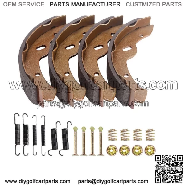 Golf Cart Brake Shoes & Spring Kit for EZGO TXT Medalist 1997-up,27943-G01