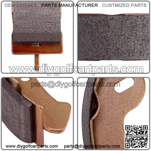 Golf Cart Brake Shoes for EZGO TXT 1997-up & RXV Gas 2008-up 27943G01 70795G01 - Image 3