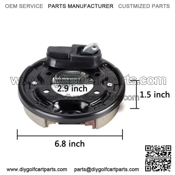 Golf Cart Brake Assembly for Club Car DS Precedent 1995-up with Brake shoes - Image 3