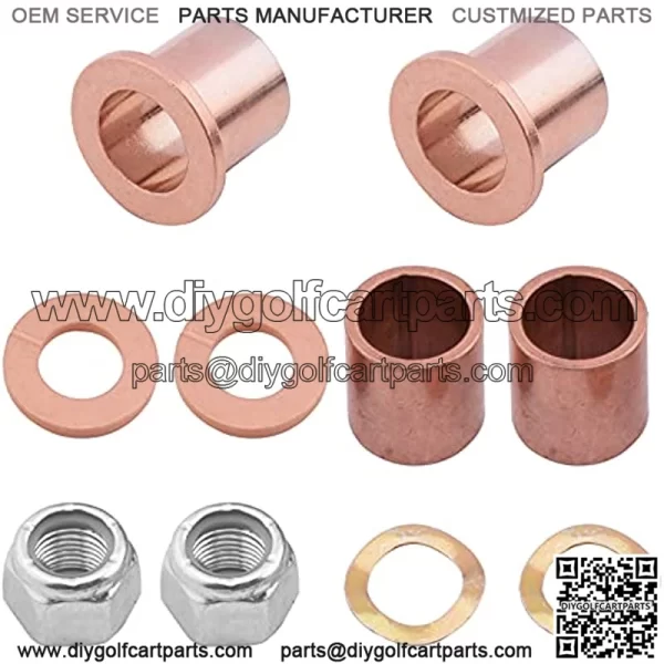 Club Car DS Kingpin Repair Kit for 1981-up Gas/Electric Golf Cart Replaces# 1016386/1010150/1016389/8067/7048 - Image 5