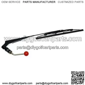 Golf Cart Windshield Wiper (Manual Wiper, Fits ALL Carts!)