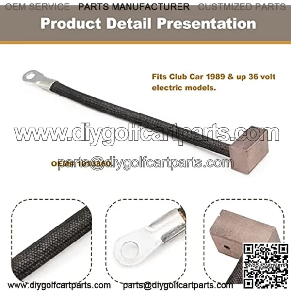 V-Glide Wiper Brush Fits Club Car DS 1989-Up Replaces 1013860 - Image 2