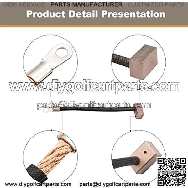 V-Glide Wiper Brush Fits Club Car DS 1989-Up Replaces 1013860 - Image 3