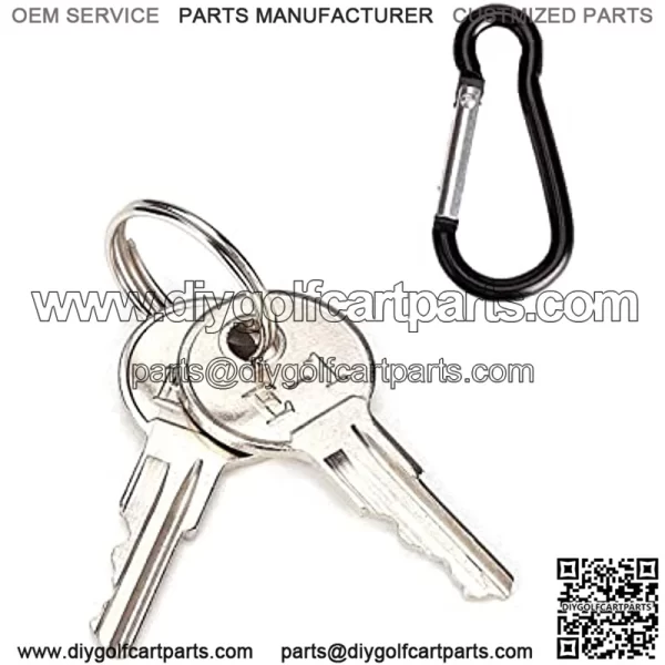 EZGO Replacment Golf Cart Ignition Keys Fits EZGO 1982-up Gas and Electric Cart
