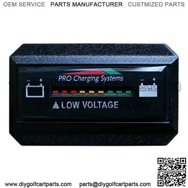 48V Dual Pro Horizontal Battery Fuel Gauge
