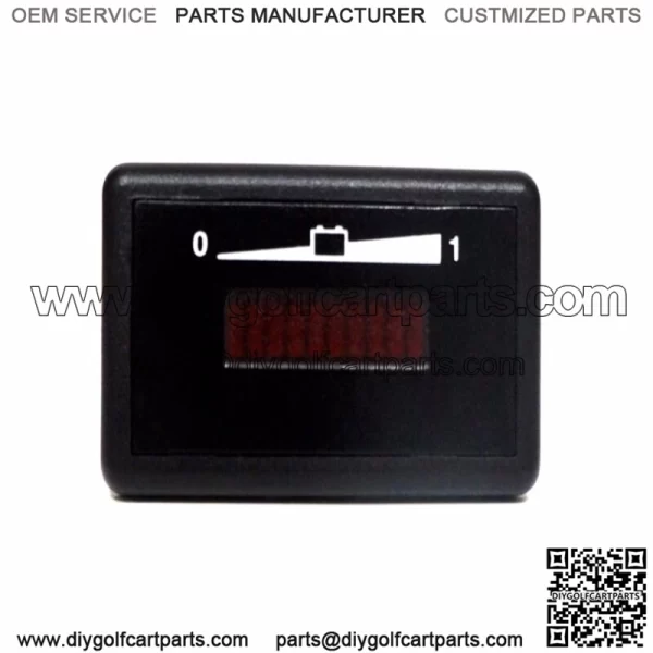 Battery Charge Meter Display For 48V Golf Carts