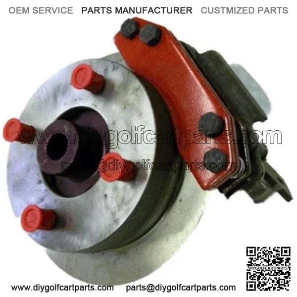 3G Rear Disc Brake Kit for EZGO Lifted Gas Golf Carts 1982+ (4 Cycle only) - Image 2
