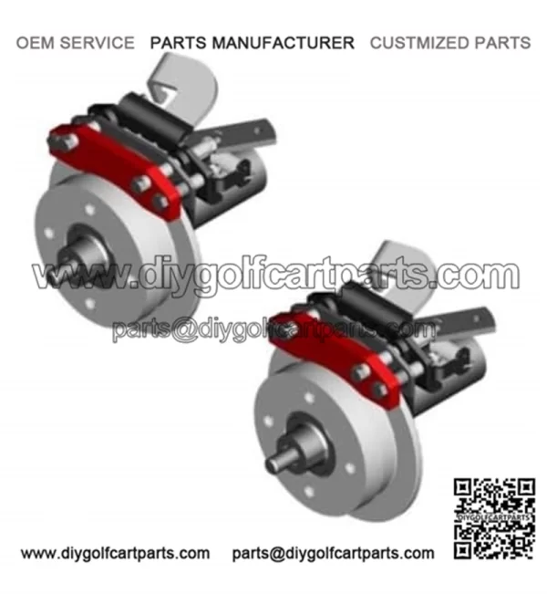 Caliper Brake Kit for EZGO 1982+ GAS Golf Carts