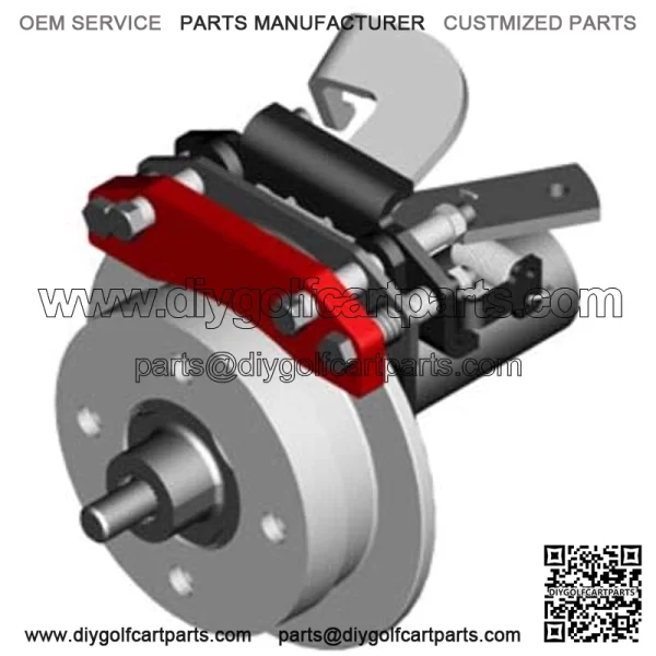 3G Caliper Brake Kit-fits Club Car, Yamaha G2-G22 and Star Golf Carts - Image 2