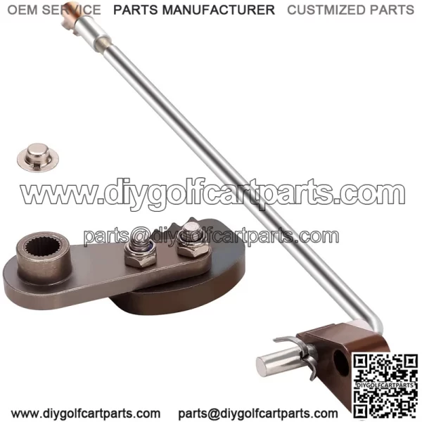 Club Car Golf Cart Aluminum Park Brake Latch Cover Includes Park Brake Lever and Pawl