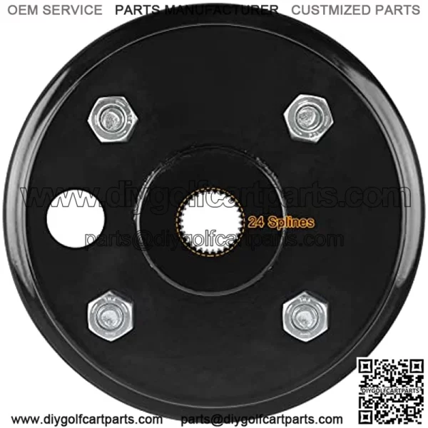 Golf Cart Brake Maintenance Kit for 1997-2008 Electric Vehicles EZGO TXT, Includes Brake Drums Brake Shoes & EZGO Bendix Brake Shoes Spring Kits OEM# 19186G1 70794G01 70795G01 (NOT FIT Gas Models) - Image 5