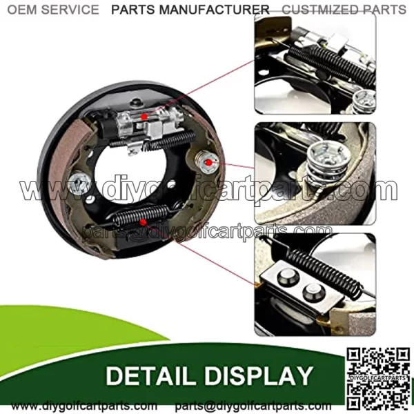 Golf Cart Brake Cluster Assembly for EZGO TXT/RXV/Medalist 1996-up & Yamaha G14-G22 Models Replaces OEM # 70998-G01/70998-G02, JN6-F7290-03-00/JN6-F7280-03-00 - Driver & Passenger Side - Image 3