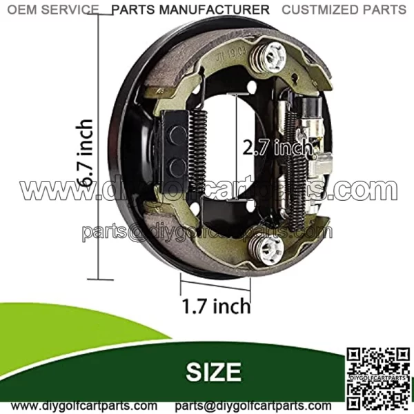 Golf Cart Brake Cluster Assembly for EZGO TXT/RXV/Medalist 1996-up & Yamaha G14-G22 Models Replaces OEM # 70998-G01/70998-G02, JN6-F7290-03-00/JN6-F7280-03-00 - Driver & Passenger Side - Image 4