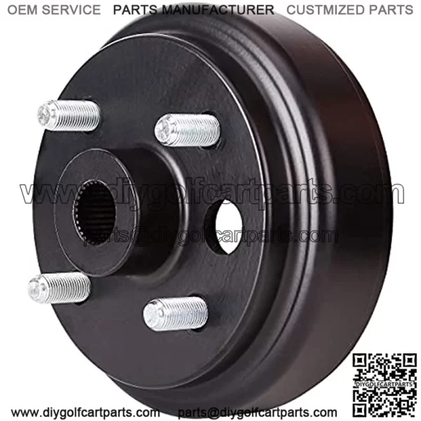 Brake Hub Drum for 4 Cycle Gas EZGO TXT, RXV, Marathon, Medalist, Shuttle 4/6, ST Express/Sport II, MPT, Workhorse, OEM# 21807-G1 21807G1 41843-94 - Image 4