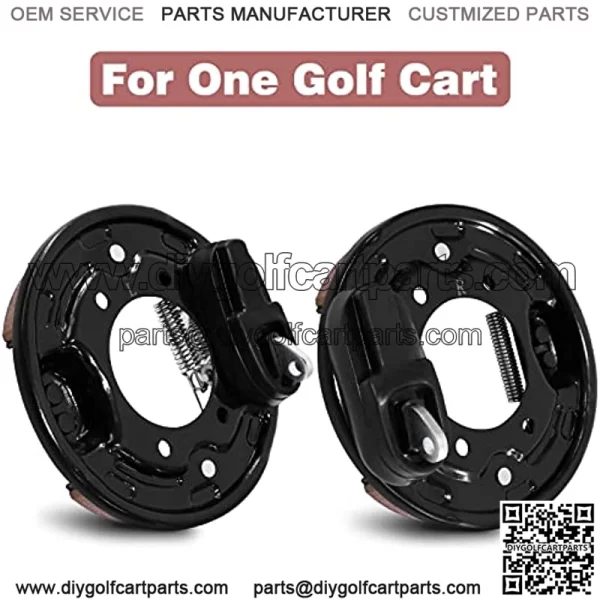 Club Car Brake Cluster Assembly, Driver & Passenger Side Rear Brake Assembly Fits Club Car DS Precedent 1995-UP Tempo 2018-up Golf Cart,OEM# 1018233-02,103380201,103380202,1018233-01 - Image 2