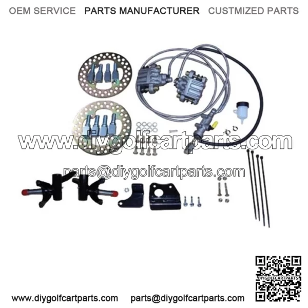 Lift Kits Hydraulic Brake Kit Golf Cart for EZGO TXT/Medalist Gas/Elec 19