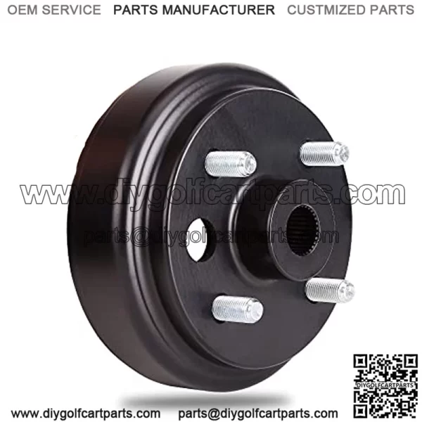 Golf Cart Brake Drum Hub Assembly for EZGO 1991-up with 4 Cycle Gas Engines, Replace OEM 21807-G1 21807G1 41843-94