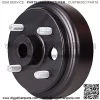 Golf Cart Brake Drum Hub Assembly for EZGO 1991-up with 4 Cycle Gas Engines, Replace OEM 21807-G1 21807G1 41843-94 - Image 3