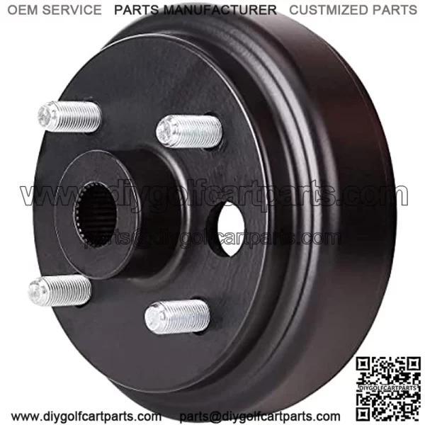 Golf Cart Brake Drum Hub Assembly for EZGO 1991-up with 4 Cycle Gas Engines, Replace OEM 21807-G1 21807G1 41843-94 - Image 3