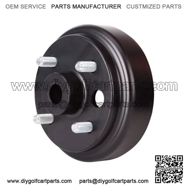 Golf Cart Rear Wheel Brake Hub Drum for 4 Cycle Gas EZGO TXT RXV 21807G1 - Image 3