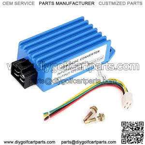 Golf Cart DC Converter Regulator 36V 48V Step Down to 12V 10A 120W Voltage Reducer for EZGO Yamaha Club Car
