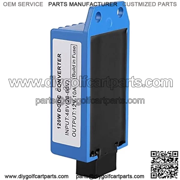 Golf Cart DC Converter Regulator 36V 48V Step Down to 12V 10A 120W Voltage Reducer for EZGO Yamaha Club Car - Image 4