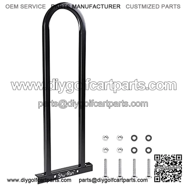 Golf Universal Cart Rear Seat Safety Grab Bar Hand Rail Compatible with Club Car Yamaha Easy to Install