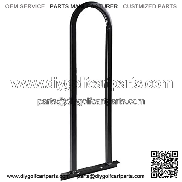 Heavy Duty Rear Seat Grab Bar Safety Hand Rail Golf Cart Club Car Universal Fit for Elder Grab Rack Steel Hand Rail - Image 2