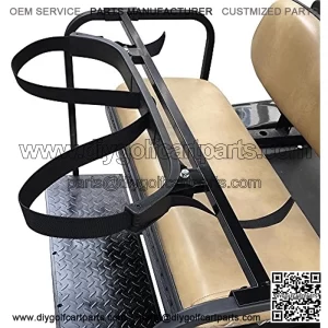 COLIBROX Golf Bag Holder Bracket Attachment Cart Rear Seat Club Car