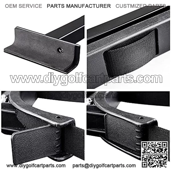 COLIBROX Golf Bag Holder Bracket Attachment Cart Rear Seat Club Car - Image 3