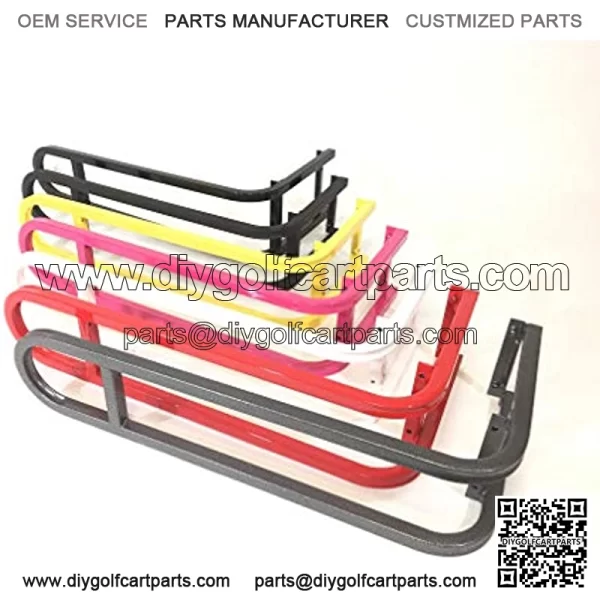 Golf Cart Grab Bar - Universal Fit - Choose Your Color! (Glossy Black) - Image 2
