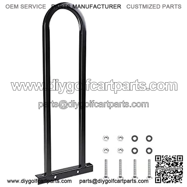 Safety Grab Bar Tail Bar Heavy Duty Rear Seat Hand Rail Golf Cart Club Car Universal Ya-maha Supermarket Shopping Complex EV Cart Service
