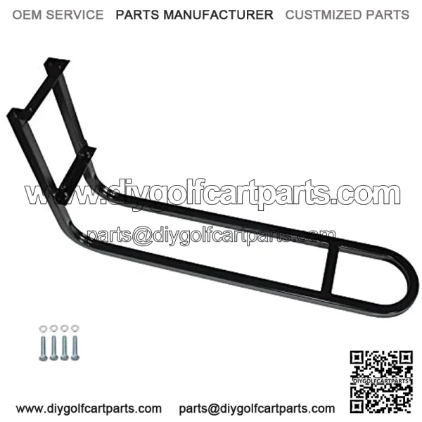 LAFORMO Golf Cart Rear Seat Safety Grab Bar Fits Club Car,EZGO, Yamaha + Bonus Reflector,Golf Car - Image 2