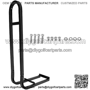 BLACKHORSE-RACING Golf Cart Rear Safety Grab Bar Fits Club Car, Yamaha, for Rear Passengers