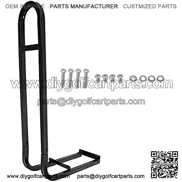 BLACKHORSE-RACING Golf Cart Rear Safety Grab Bar Fits Club Car, Yamaha, for Rear Passengers