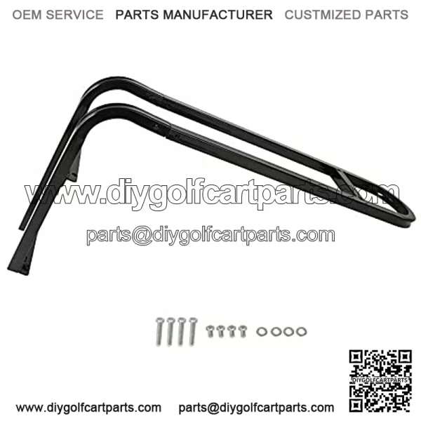 BLACKHORSE-RACING Golf Cart Rear Safety Grab Bar Fits Club Car, Yamaha, for Rear Passengers - Image 2