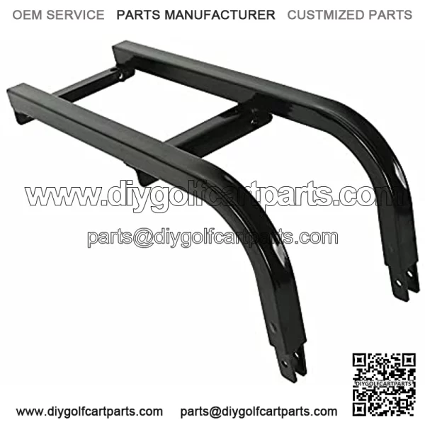BLACKHORSE-RACING Golf Cart Rear Safety Grab Bar Fits Club Car, Yamaha, for Rear Passengers - Image 4
