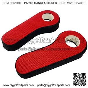 Golf Cart Rear Seat Arm Rest Cover Fits Golf Cart Rear Seat Arm Rest with Cup Holder for Club Car Yamaha, NOT The Entire Arm
