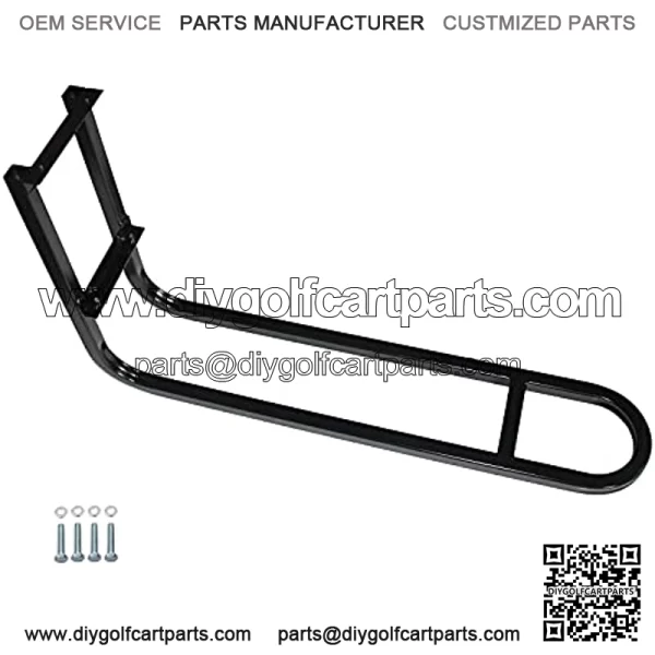 Golf Cart Rear Seat Safety Grab Bar Fits Club Car,EZGO, Yamaha + Bonus Reflector,Golf Car| One Solid Piece - Add Safety to Your Rear Passengers - Image 3