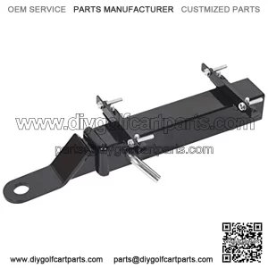 Golf Cart Universal Rear Hitch with Receiver for Step on Back Compatible with Yamaha