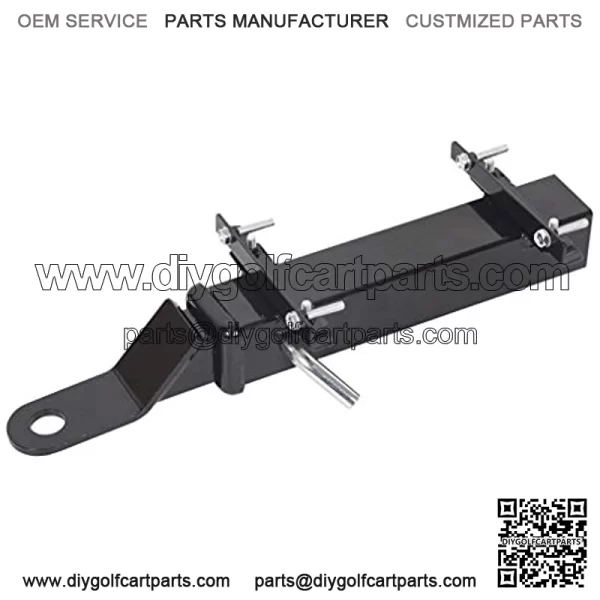 Golf Cart Universal Rear Hitch with Receiver for Step on Back Compatible with Yamaha