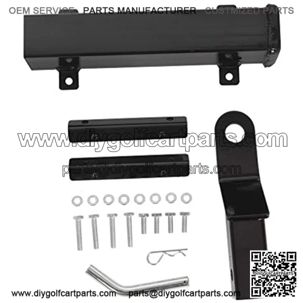 Golf Cart Universal Rear Hitch with Receiver for Step on Back Compatible with Yamaha - Image 2