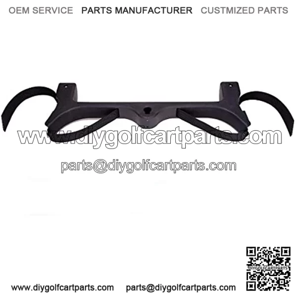 Golf Bag Attachment for 2004 and Up Club Car Precedent Gas & Electric Golf Carts 102504001, Golf Bag Holder Bracket Rack Assembly for Golf Cart Rear Seat(Not Include The Side Poles)- Black - Image 5