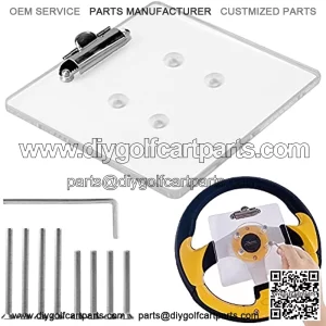 Golf Cart Scorecard Holder for Club Car Yamaha - 0.23??Thickness/More Sturdy
