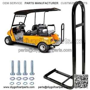 Golf Cart Rear Seat Safety Grab Bar Fits EZGO Club Car Yamaha Add Safety to Your Rear Passengers