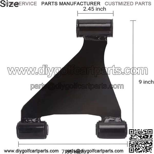 A-arm assembly for EZGO RXV gas and electric golf carts 608089 604654 - Image 2