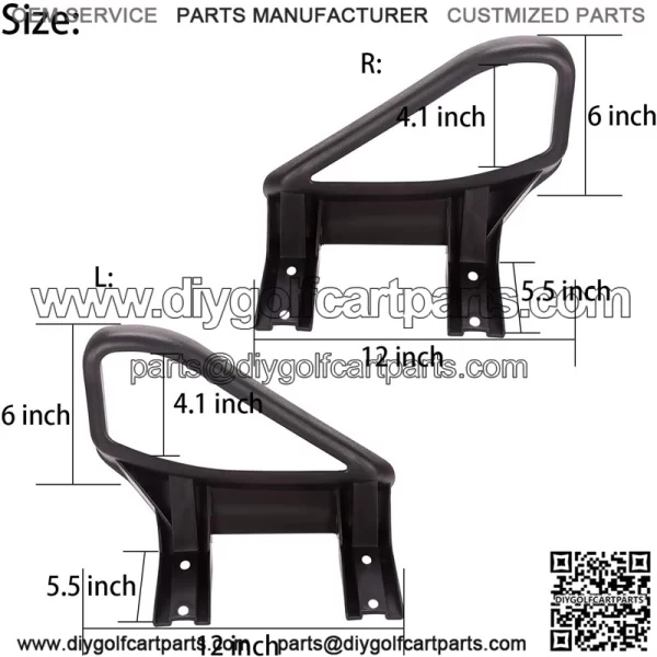 ClubCar EZGO YAMAHA full golf cart seat armrest 71701-G01 71702-G01 - Image 4