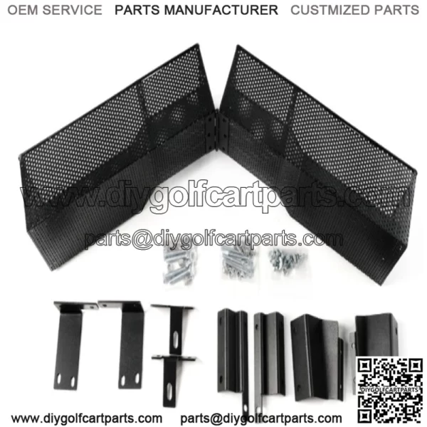 ClubCar DS/Precedent EZGOTXT/RXV golf cart universal central control folding storage basket