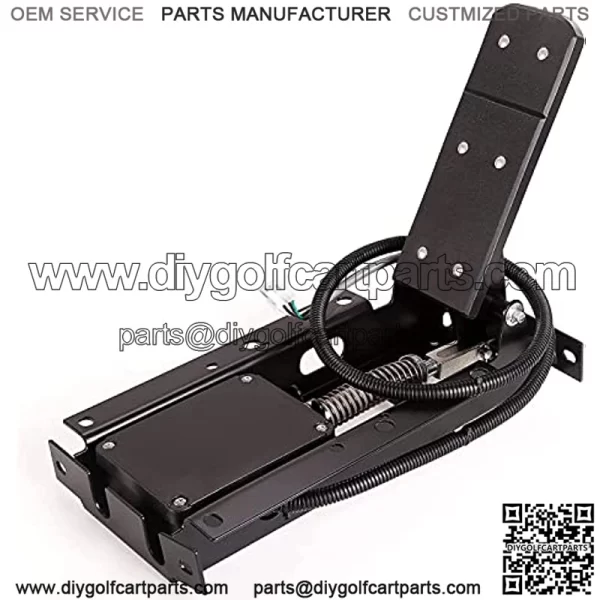 Golf Cart E-Z-GO Accelerator Pedal Box Assembly for EZGO TXT 2000 UP 48 Volt Electric PDS Models, Replace OEM# 73333-G05, 73333G05 - Image 2