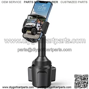 Golf Cart Phone Holder, iCarmount Golf Cart Cell Phone Mount Universal Golf Cart Accessories for All 4.7-6.8" Devices - Fit for EZGO Club Car Yamaha and Most Other Golf Cart Models